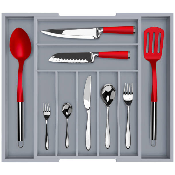 Royal Craft Wood Flatware & Kitchen Utensils Drawer Organizer & Reviews